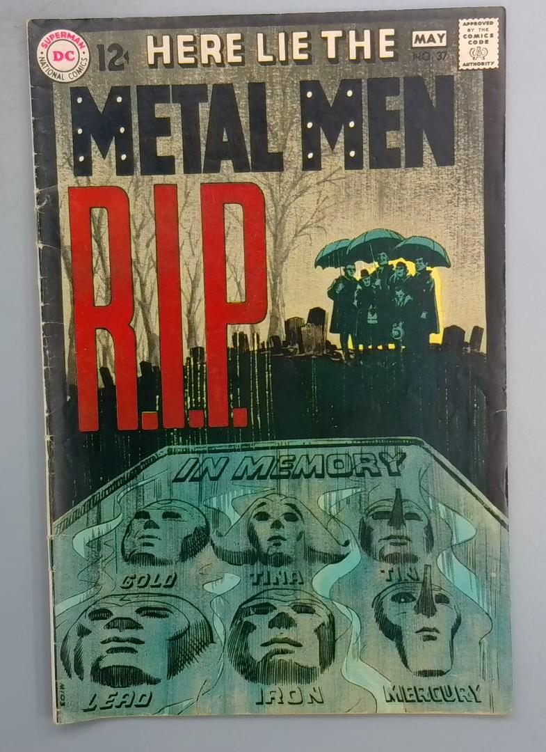 METAL MEN #37 VG/FN DC 1969