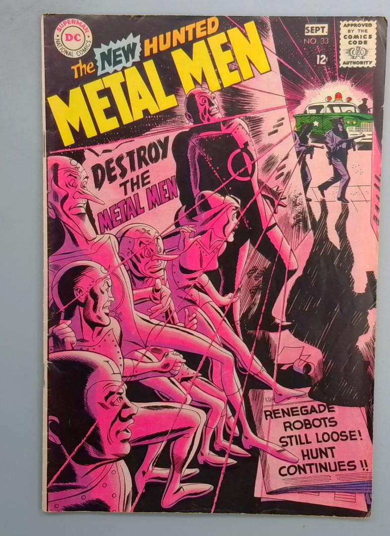 Metal Men #33, FN- DC, 1968 