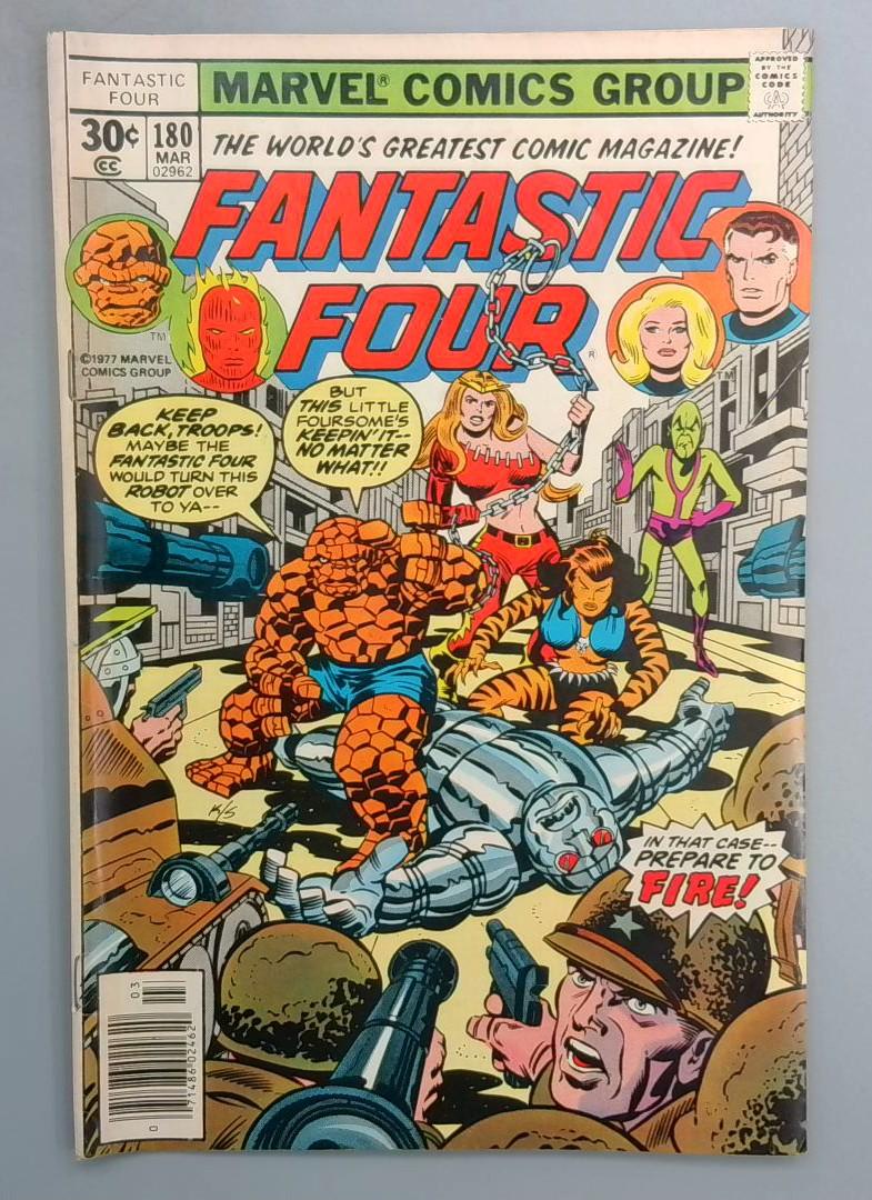 Fantastic Four #180, Marvel, 1977 SN1