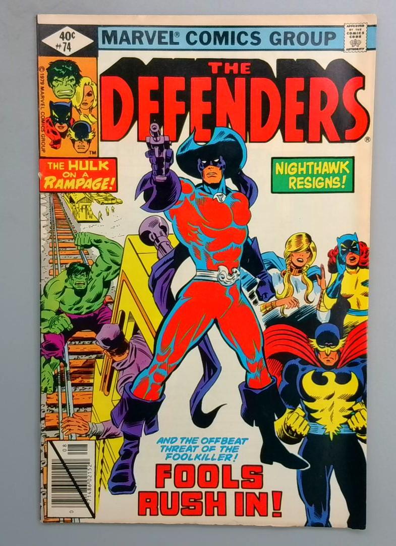 DEFENDERS #74 Foolkiller Appearance Marvel 1979 SN1