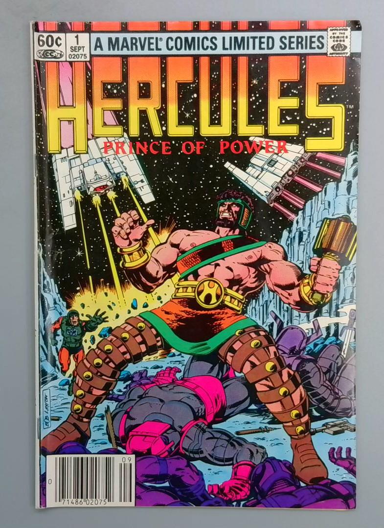 HERCULES #1 NEWSSTAND EDITION Marvel 1982 SN1