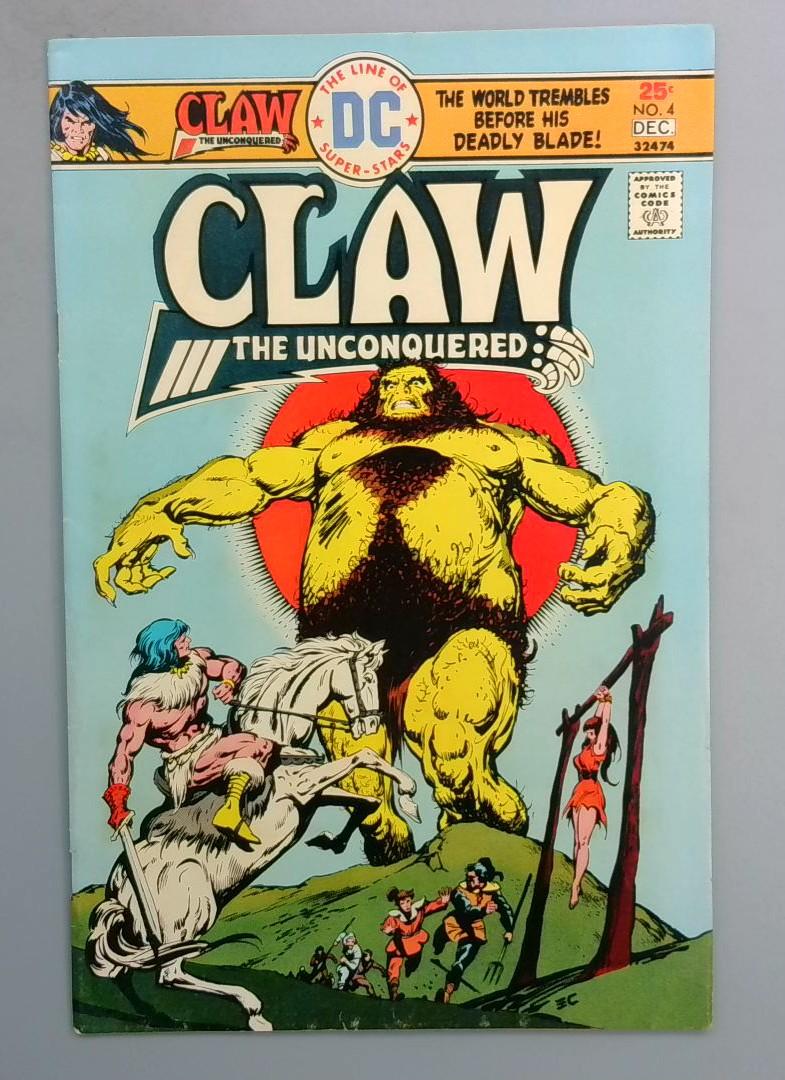 Claw the Unconquered #4, DC, 1976 SN1