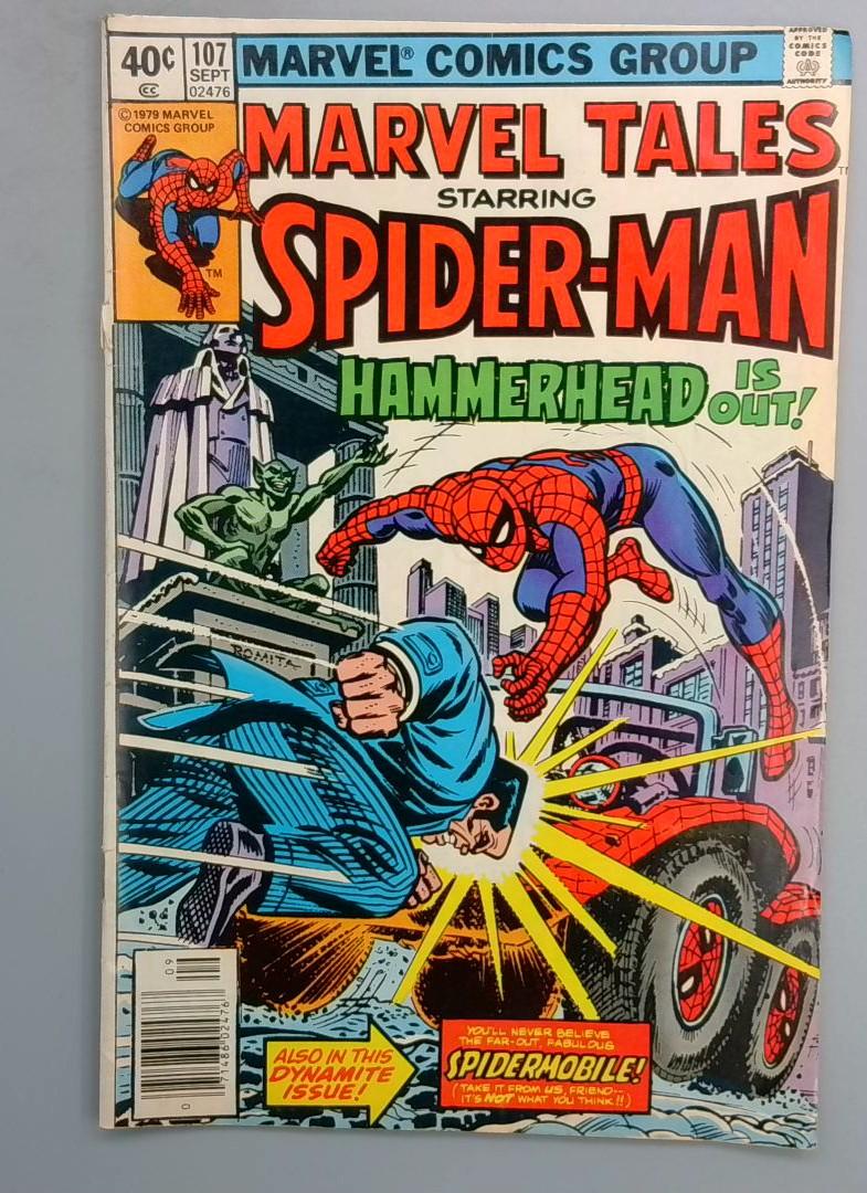 MARVEL TALES #107B Reprints Amazing Spider-Man 130 NEWSSTAND EDITION Marvel