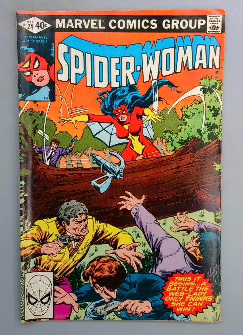 SPIDER-WOMAN #24 DIRECT EDITION Marvel 1980 SN1