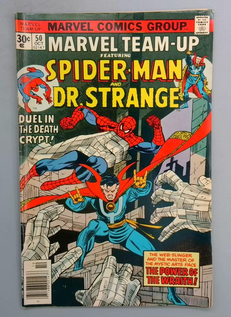 MARVEL TEAM-UP #50 Dr. Strange Team-Up Marvel 1976 SN1