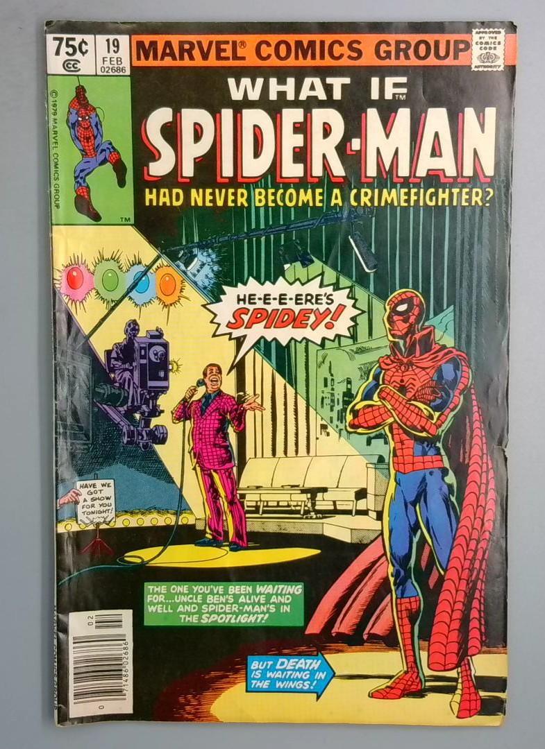 WHAT IF...? #19 Spider-Man Had Never Become A Crimefighter? Marvel 1980 SN1