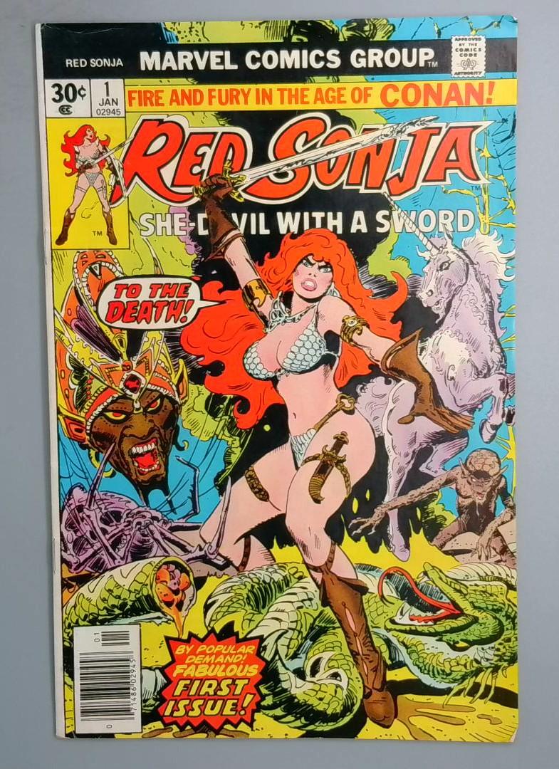 Red Sonja #1, Marvel Comics, 1977 SN1