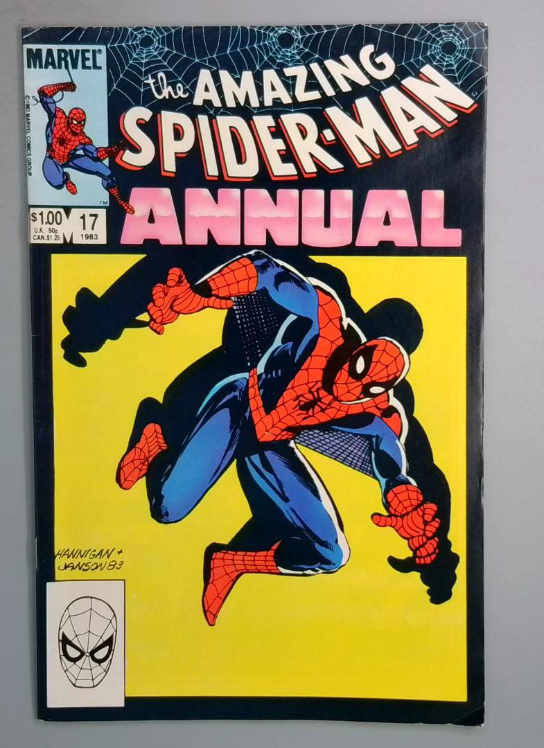 Amazing Spider-Man Annual #17 1st Louie Menelli Marvel 1983 SN1