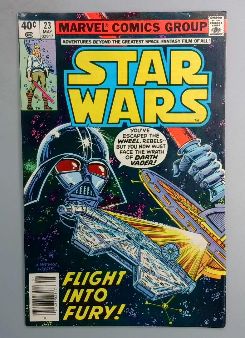 Star Wars #23, Darth Vader Cover Marvel, 1979 SN1