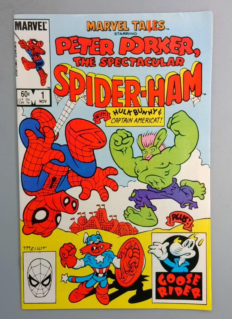 Marvel Tails #1 VF- 1st Peter Porker 🔑 Marvel 1983 SN1