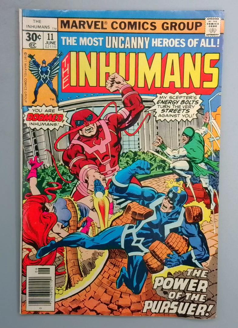 INHUMANS #11 Marvel 1977 SN1