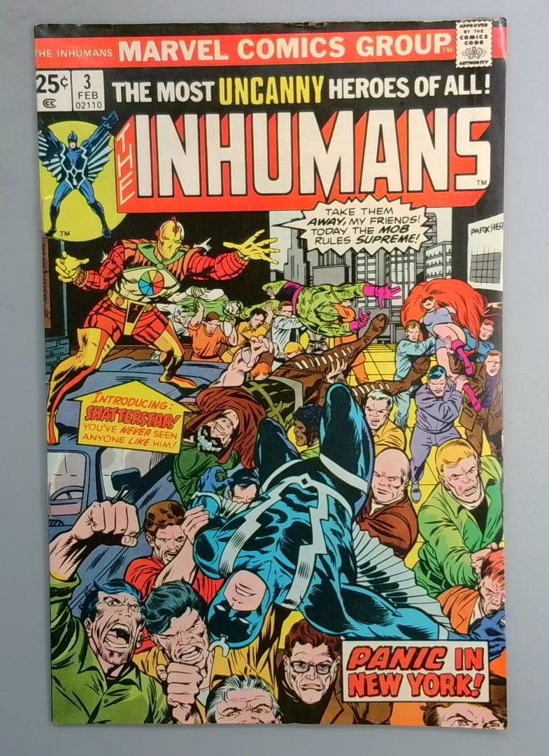 Inhumans #3, Marvel, 1969 SN1