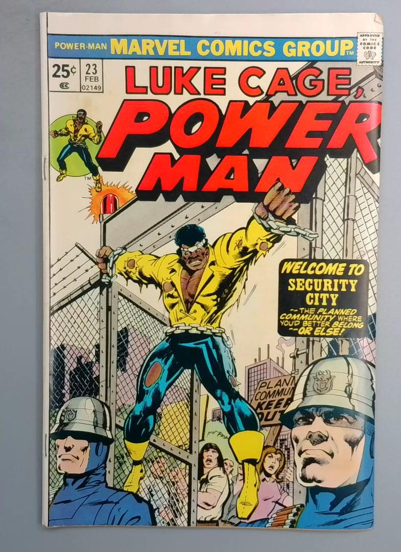 Power Man #23, FN Marvel Comics, 1975 SN1