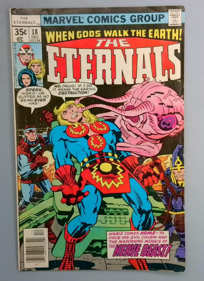 ETERNALS #18 1st Appearance of Ziran the tester Marvel 1977 SN1