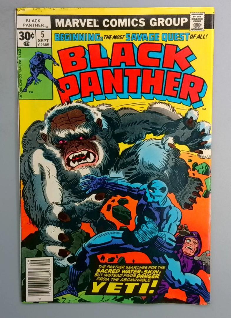 Black Panther #5 FN Marvel Comics 1977 SN1