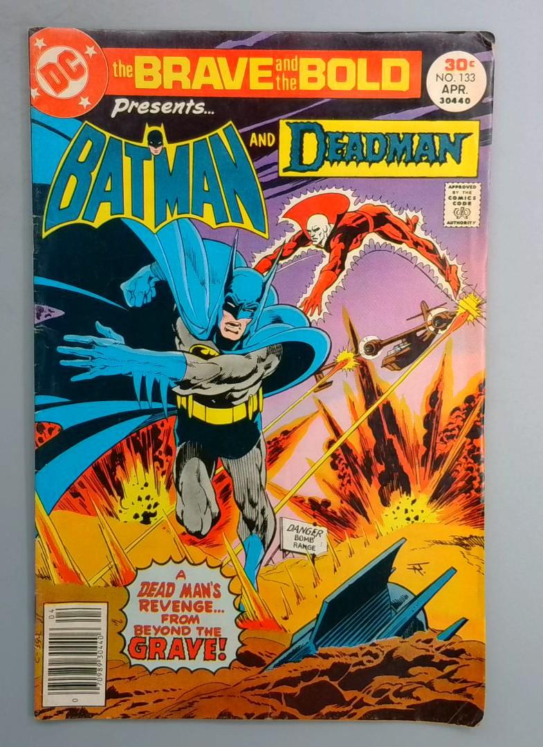 BRAVE AND THE BOLD #133 Batman and Deadman (Boston Brand) Team-Up DC 1977