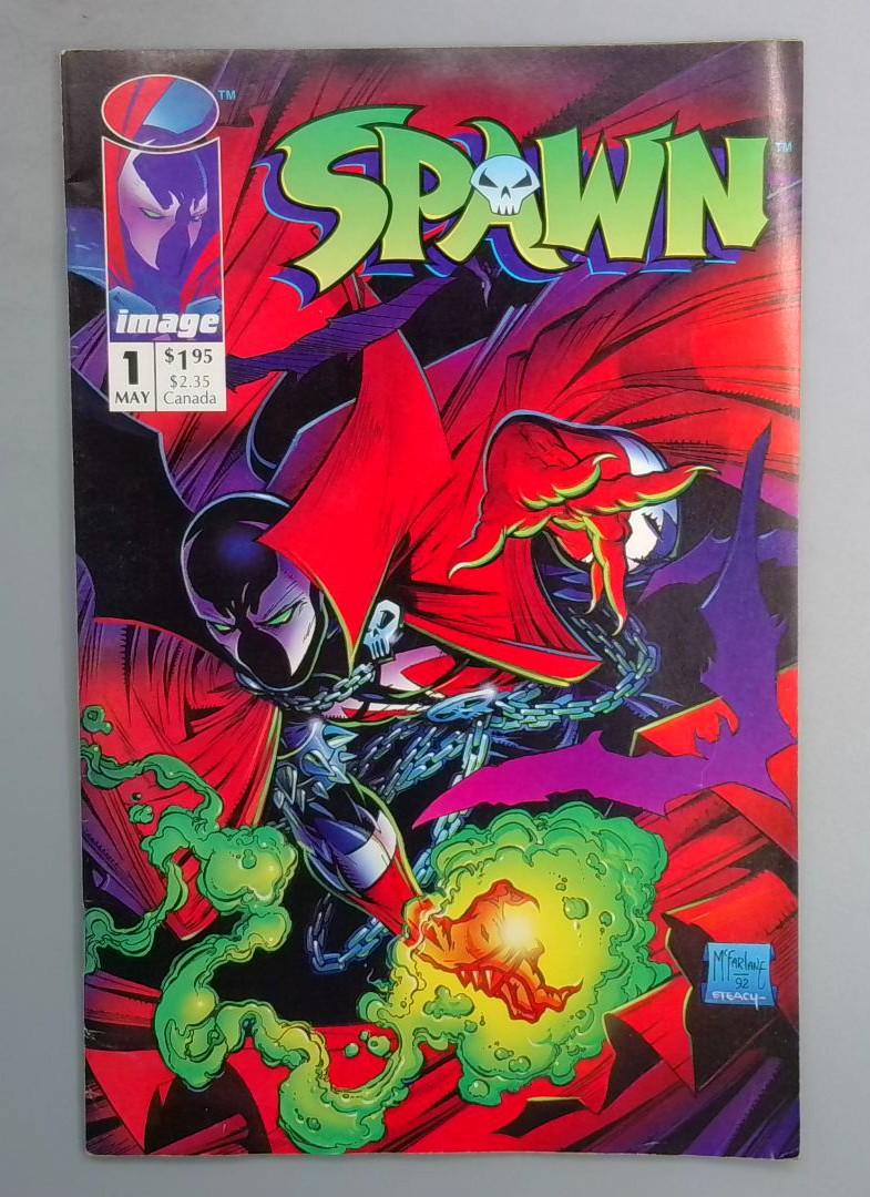 Spawn #1, Image, 1992 LN1