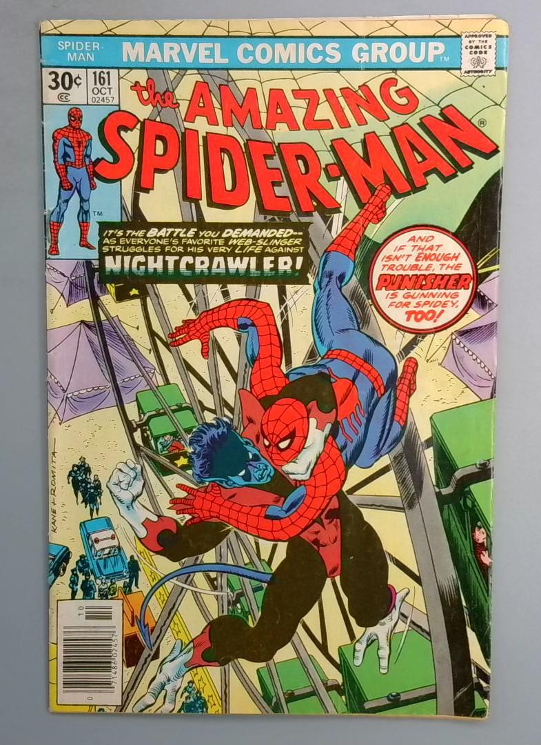 Amazing Spider-Man #161 Nightcrawler Marvel Comics 1976 LN1