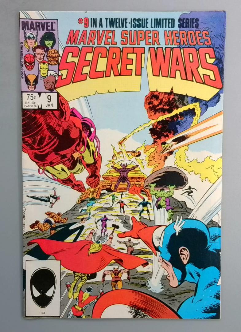 Marvel Super-Heroes Secret Wars #9 Marvel 1985 LN1