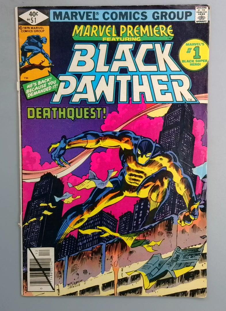 Marvel Premiere #51 Black Panther DIRECT EDITION Marvel 1980 LN1