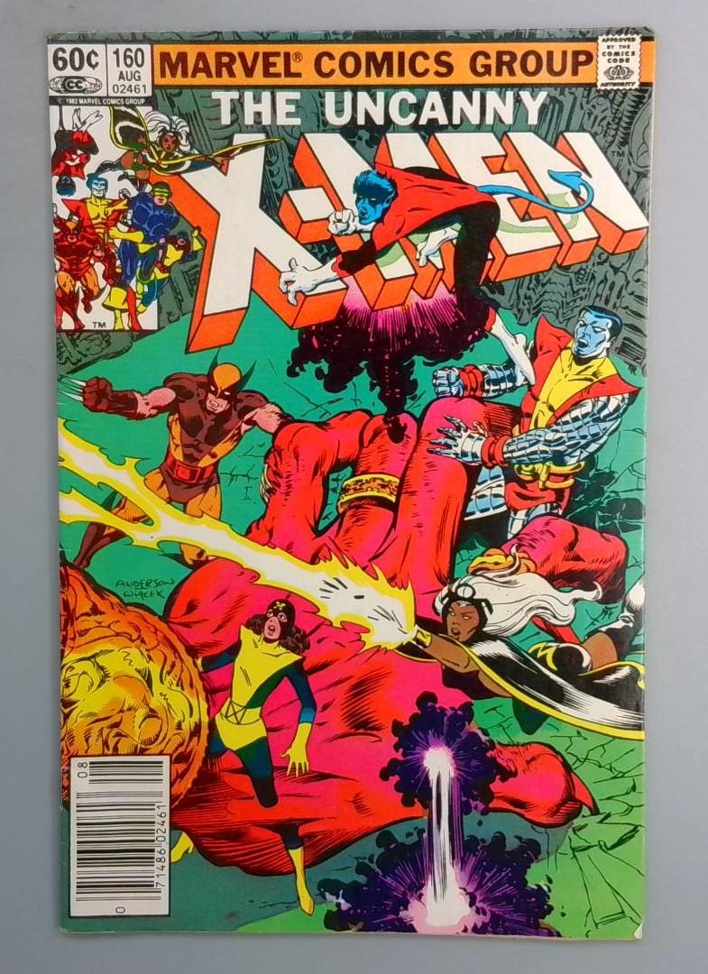 Uncanny X-Men #160 1st Illyana, S'ym NEWSSTAND Marvel 1982 LN1