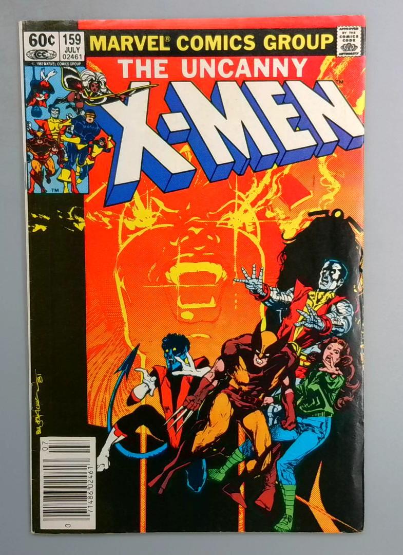 UNCANNY X-MEN #159 NEWSSTAND Marvel 1982