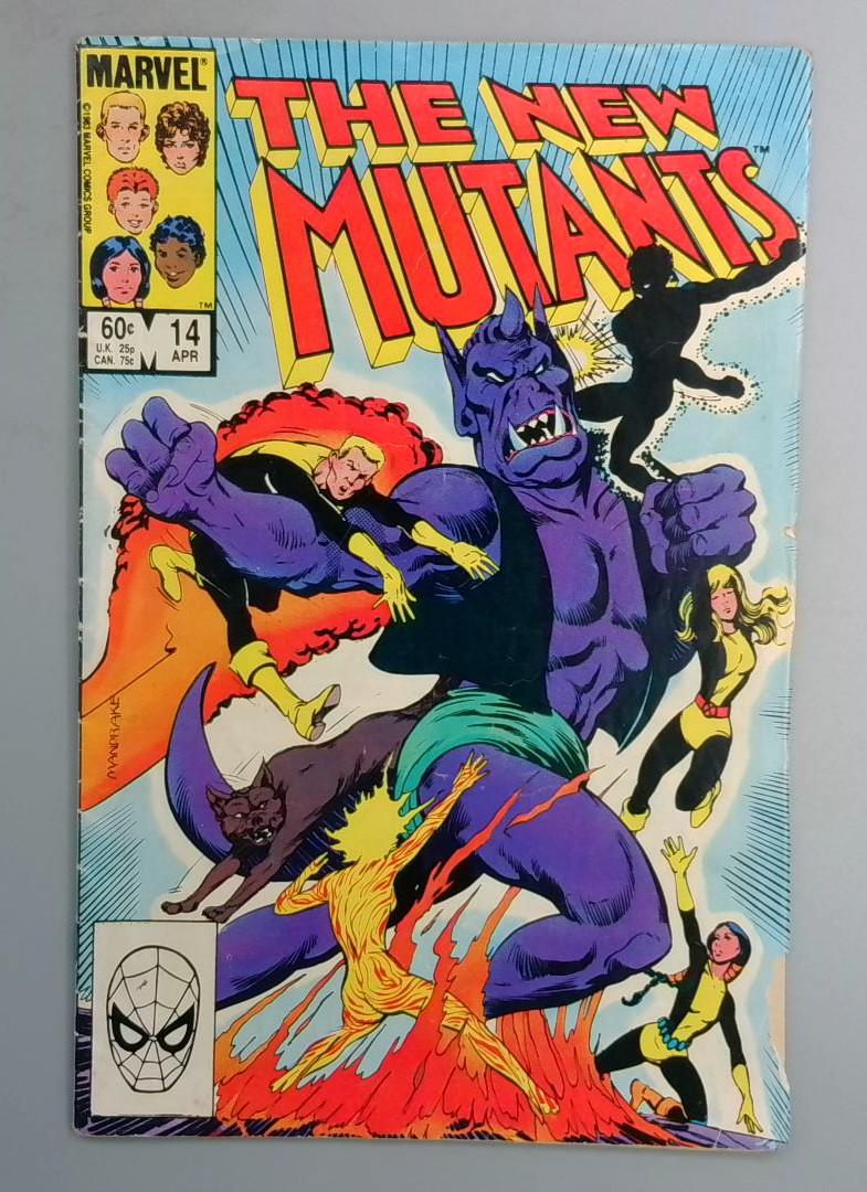 New Mutants #14 1st Appearance of Magik, Marvel, 1984 LN1