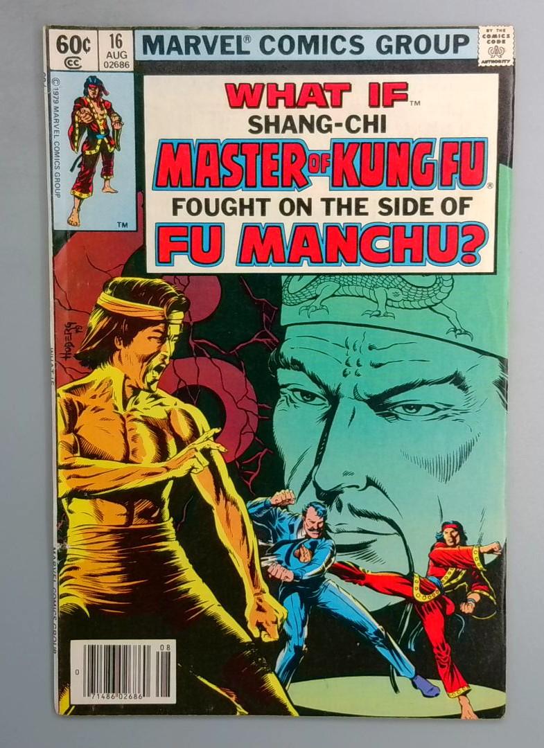 WHAT IF...? #16 Shang-Chi, Master Of Kung Fu NEWSSTAND Marvel 1979 LN1