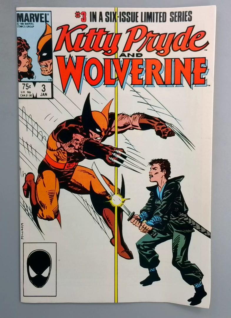 Kitty Pryde and Wolverine #3, VF Marvel, 1985 LN1