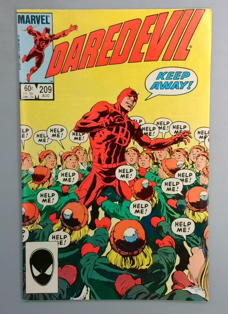 DAREDEVIL #209 DIRECT EDITION Marvel 1984 LN1