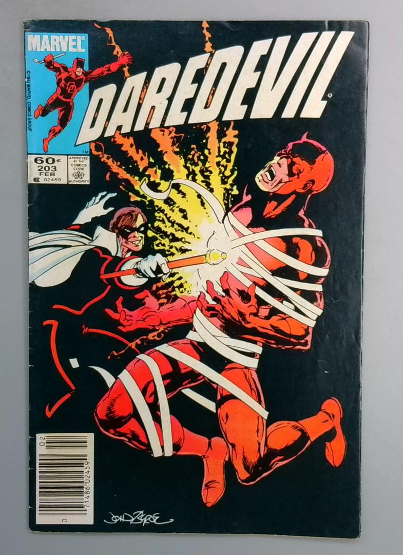 DAREDEVIL #203 NEWSSTAND Marvel 1984 LN1