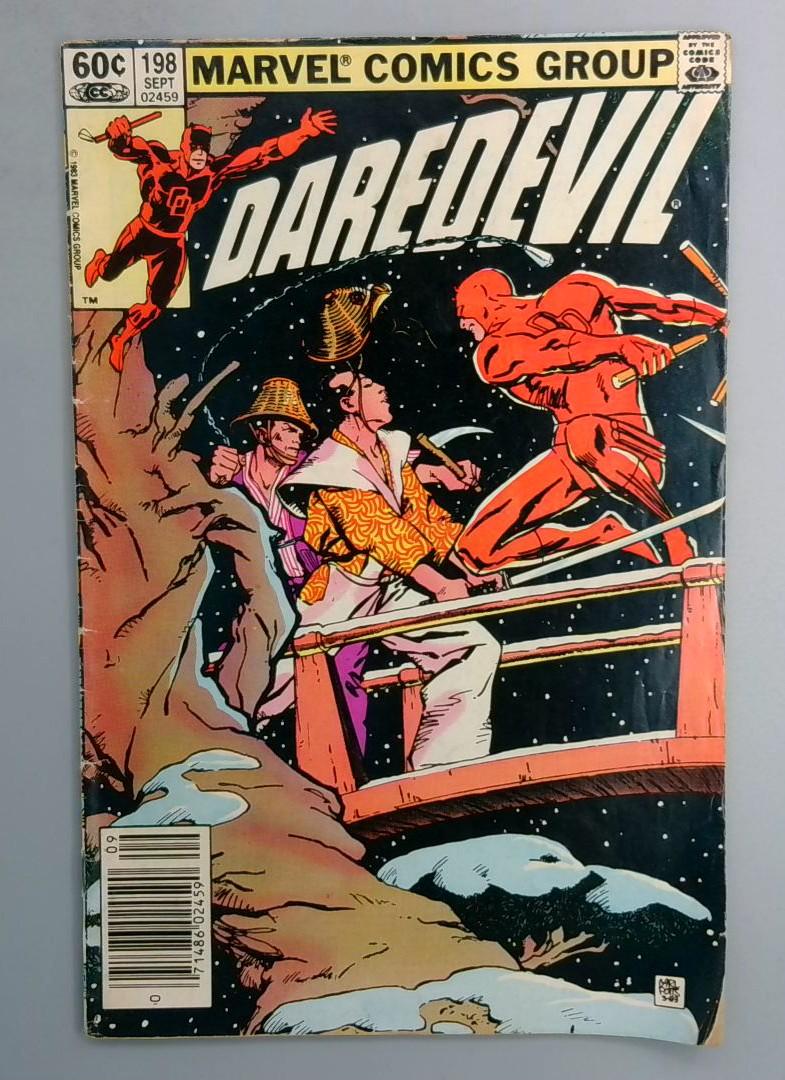 DAREDEVIL #198 NEWSSTAND EDITION Marvel 1983 LN1