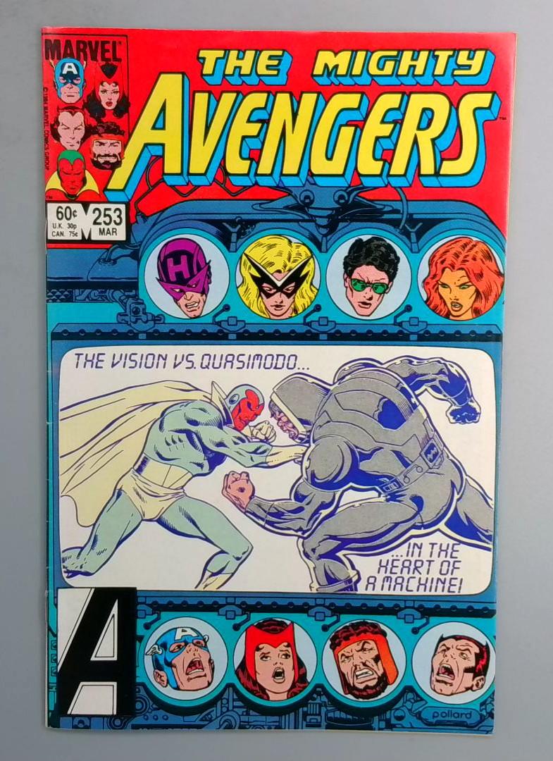 AVENGERS #253 Vision Marvel LN1