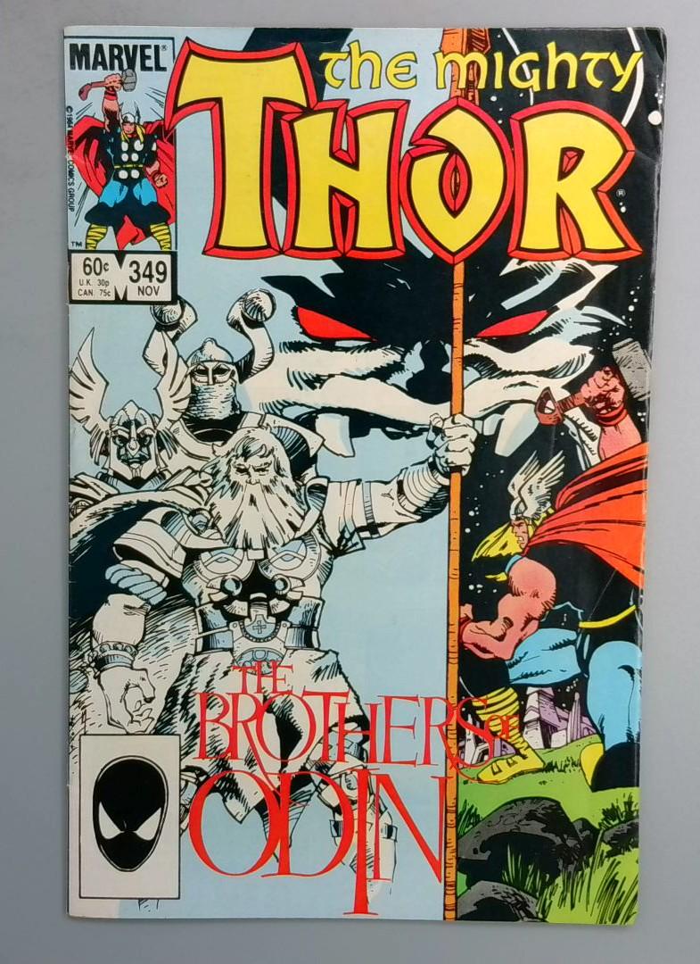 THOR #349 Origin of the Odinforce DIRECT EDITION Marvel 1984 LN1