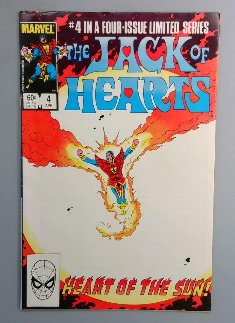 Jack of Hearts #4, Marvel, 1984 LN1