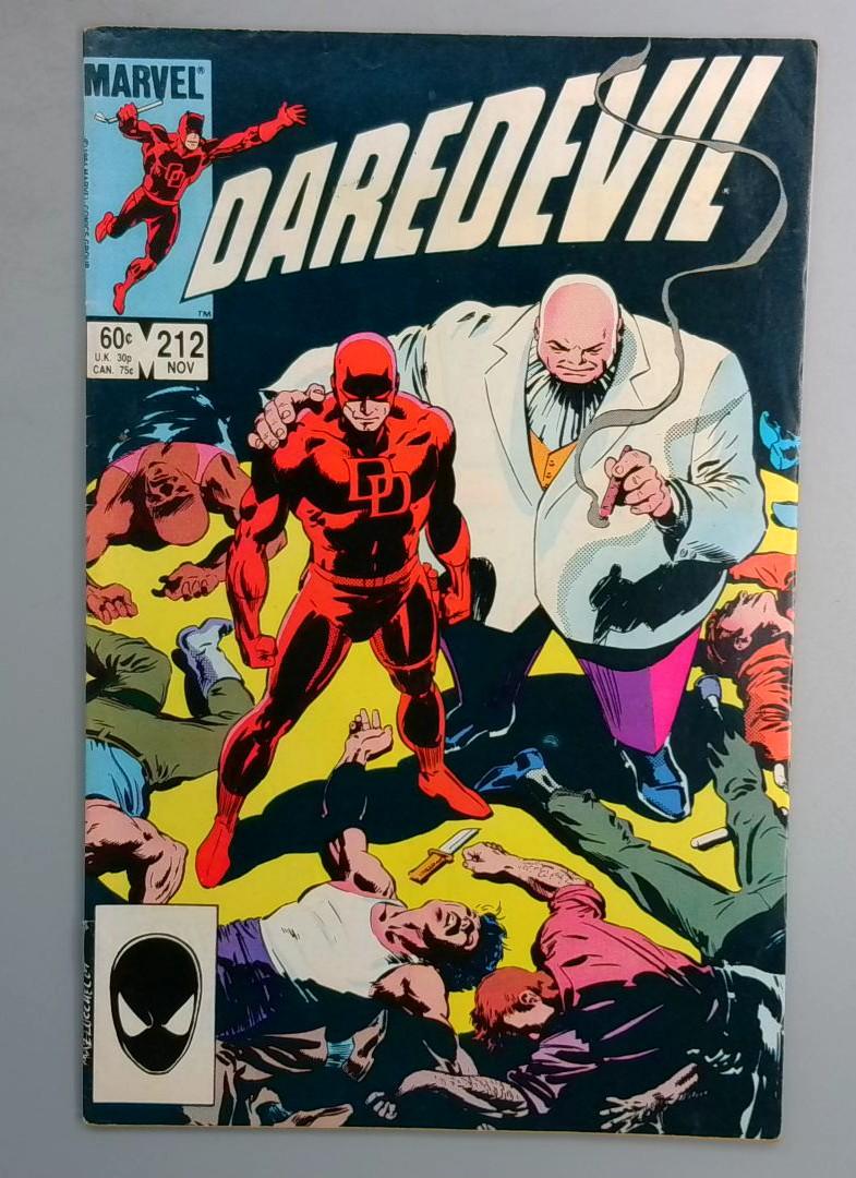 DAREDEVIL #212 Kingpin DIRECT EDITION Marvel 1984 LN1