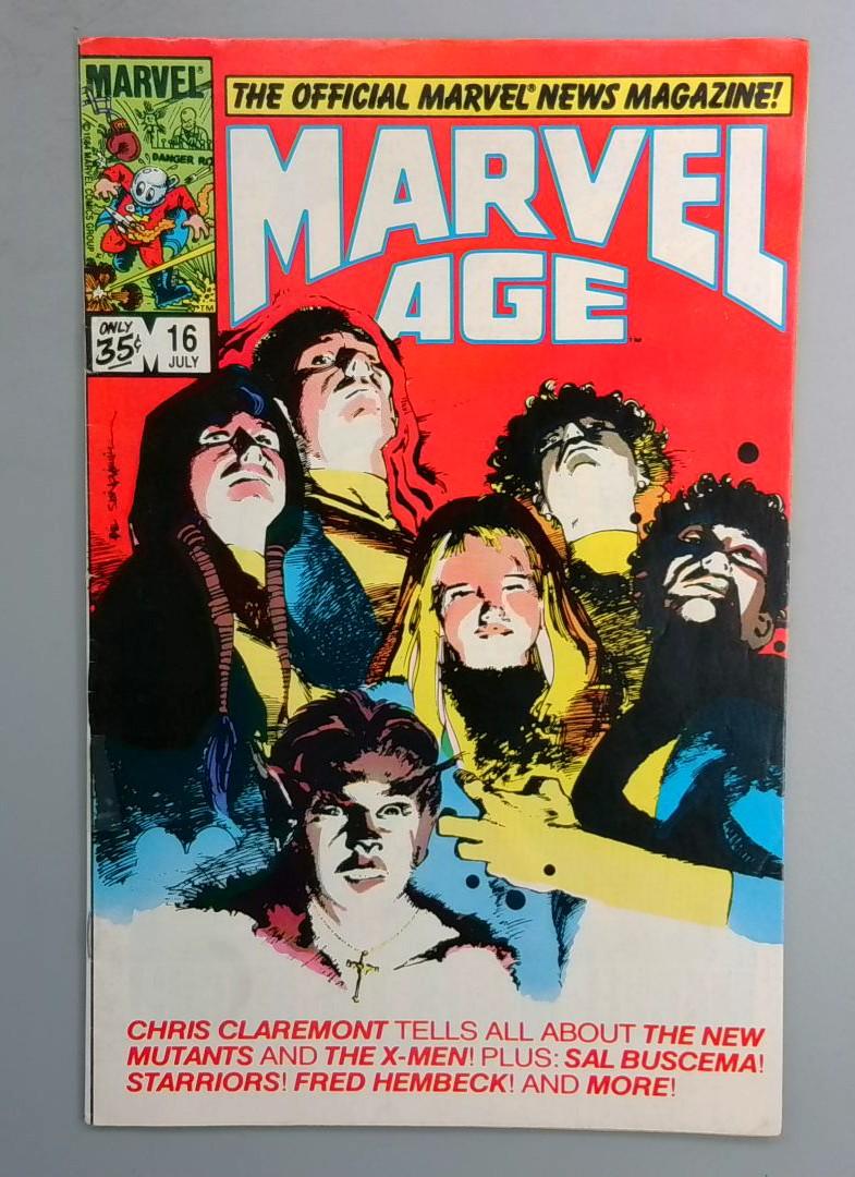 MARVEL AGE #16 Marvel 1984 LN1
