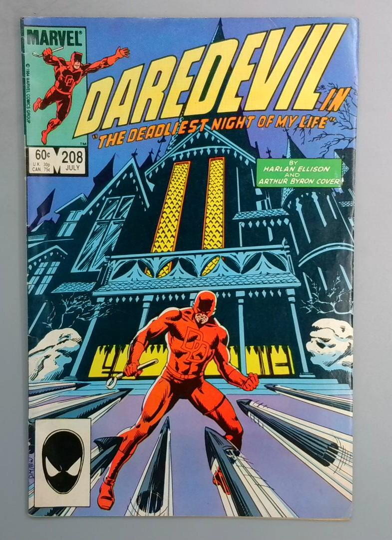 DAREDEVIL #208 DIRECT EDITION Marvel 1984 LN1