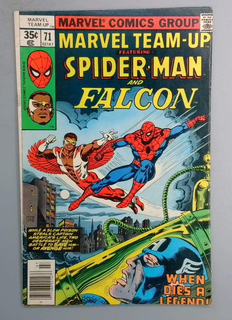 Marvel Team-Up #71 Falcon Team-Up Marvel 1978 LN1