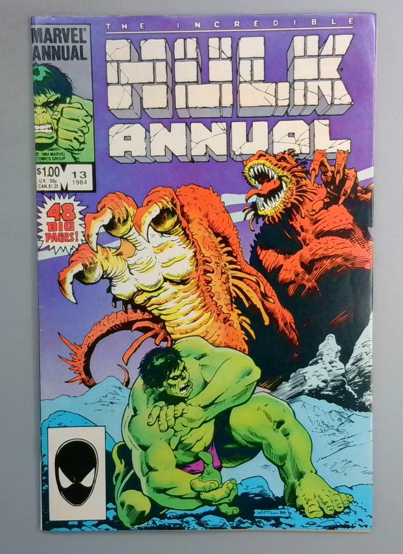 Incredible Hulk Annual #13 DIRECT EDITION Marvel 1984 LN1