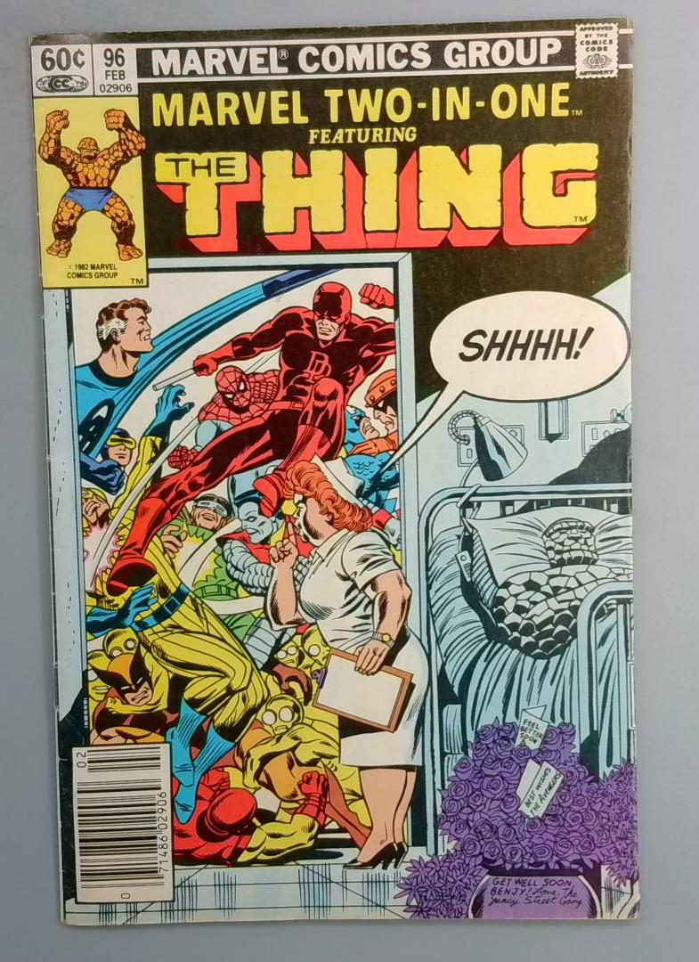 Marvel Two-In-One #96 NEWSSTAND Marvel 1983 LN1