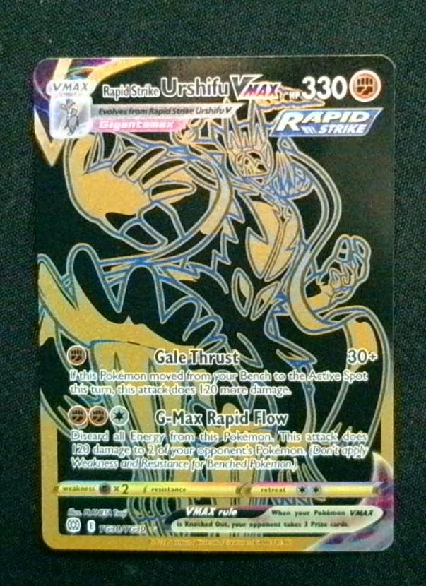 Rapid Strike Urshifu V Max - TG30 - Rare Holo