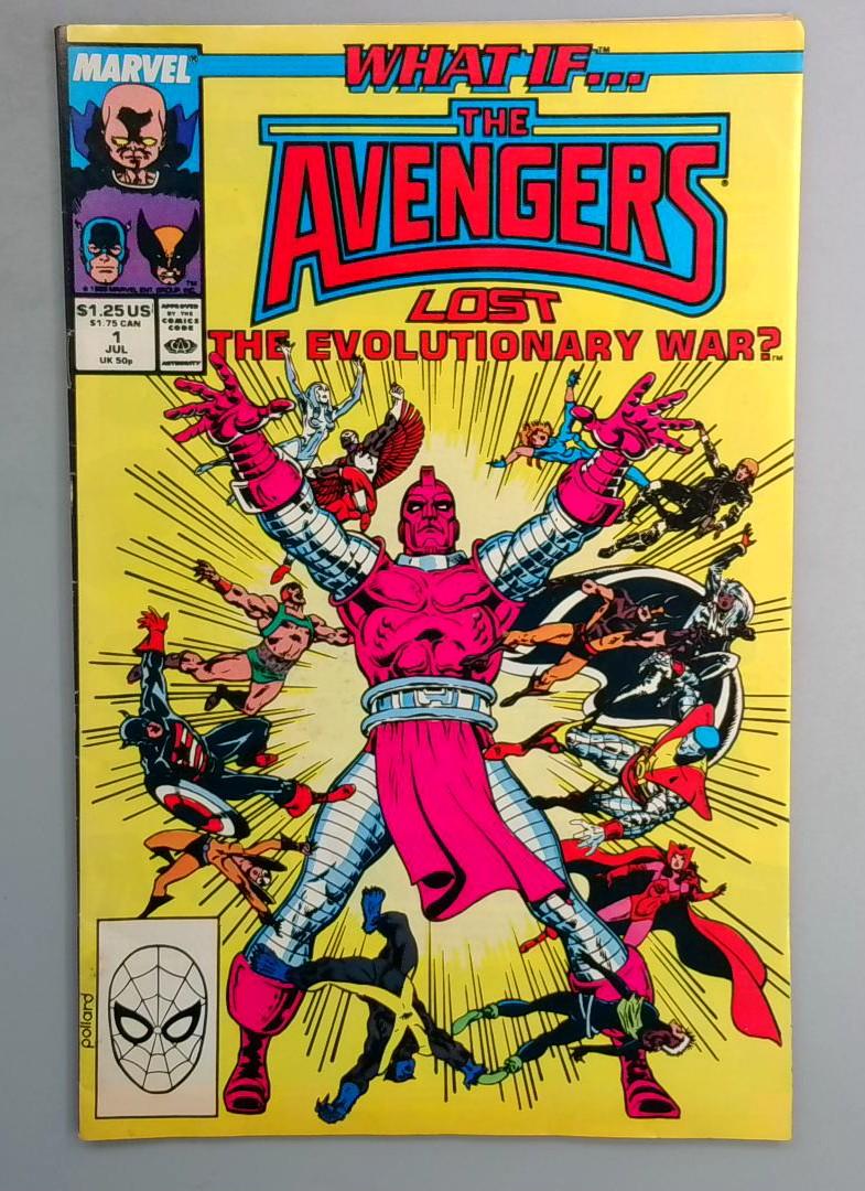 WHAT IF...? #1 The Avengers Had Lost The Evolutionary War? Marvel 1988