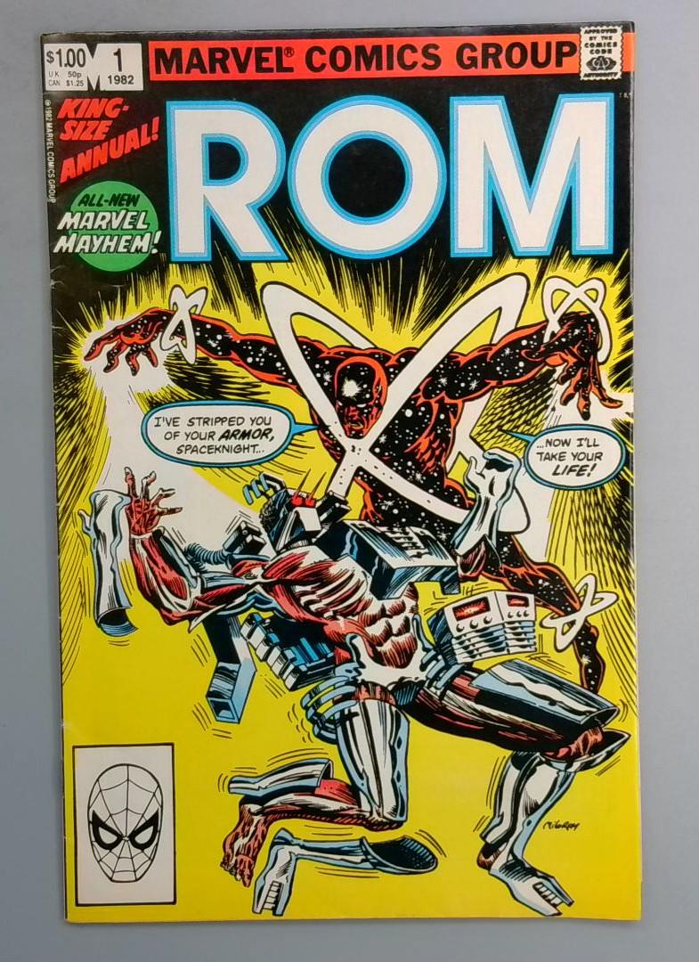ROM ANNUAL #1 IMarvel 1982 LN1