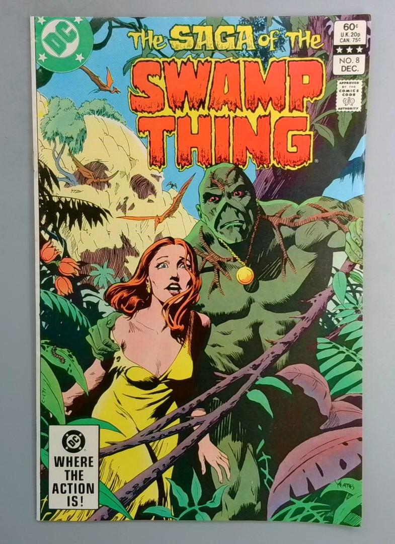 SAGA OF THE SWAMP THING #8 VF DC 1982 SN2