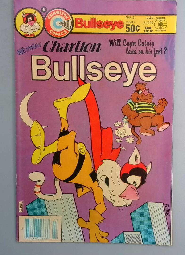 Bullseye #2, Charlton, 1981 SN2