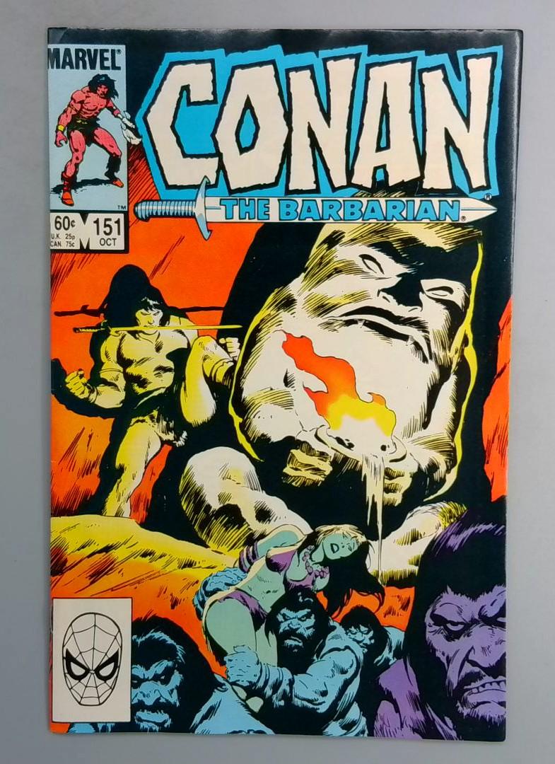 Conan the Barbarian #151 VF DIRECT EDITION Marvel 1983 SN2