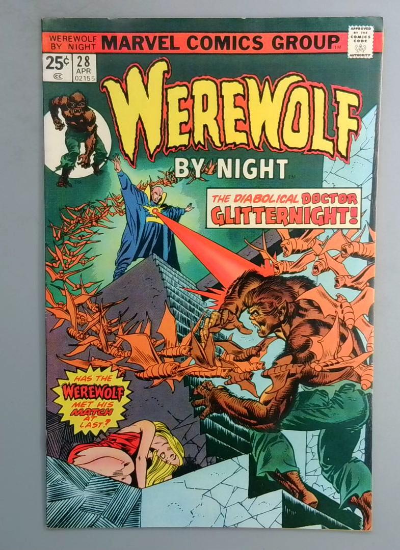 Werewolf by Night #28 FN- Marvel 1975 SN2