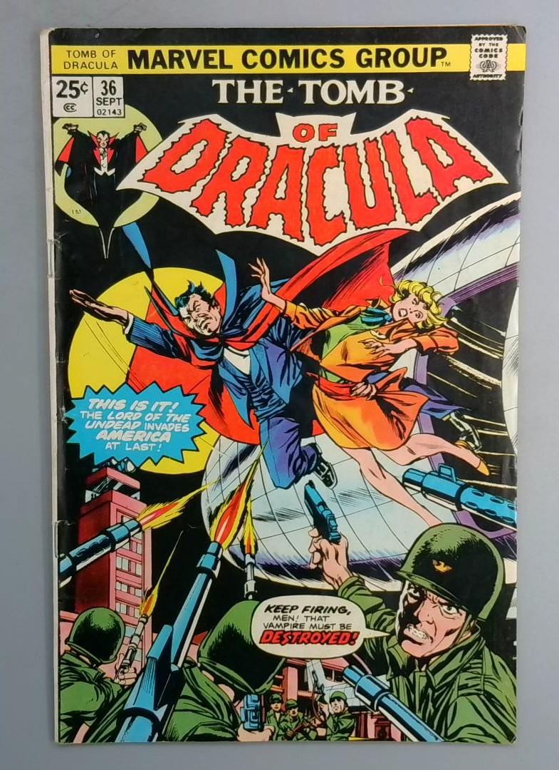 Tomb of Dracula #36 VG Marvel 1975 SN2