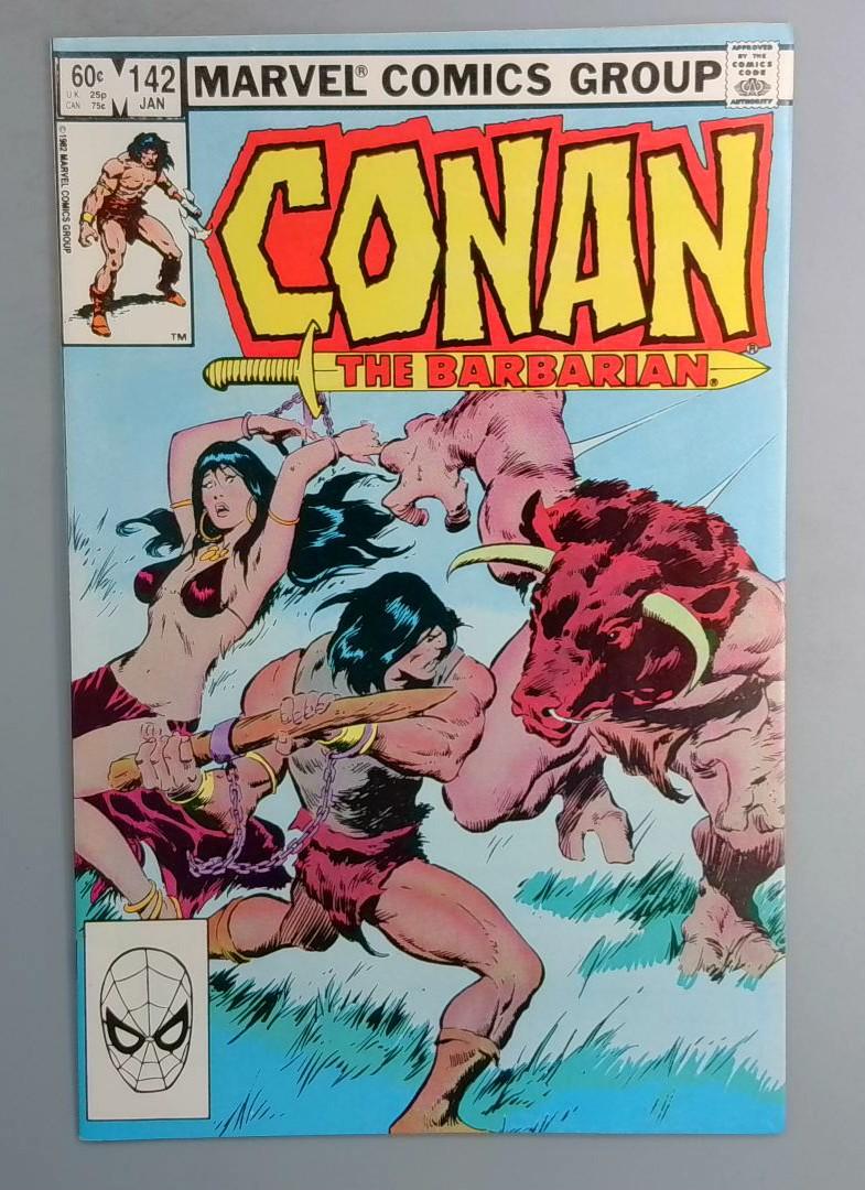 Conan the Barbarian #142 VF+ Marvel SN2